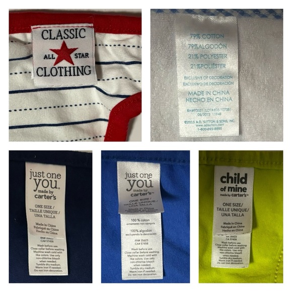 5 Baby Toddlers Boys Bibs Baseball Monster Dinner Relatives Snacks EUC - Picture 13 of 13